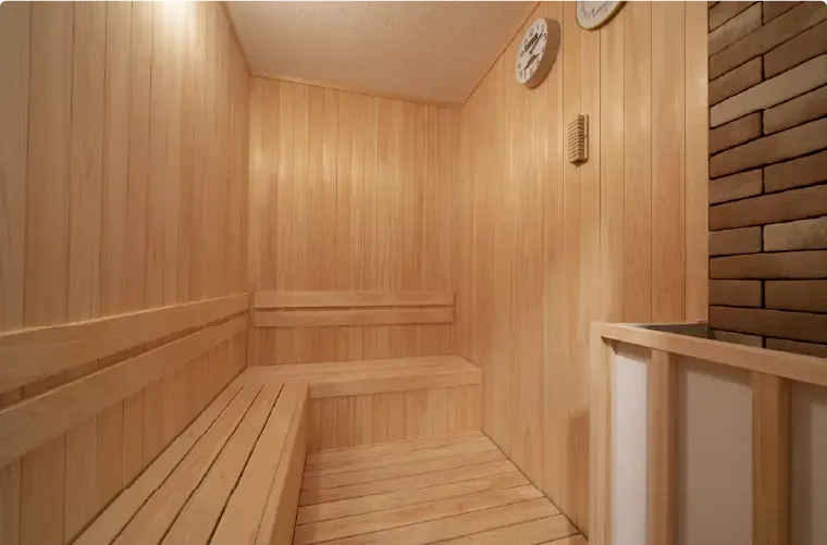 大浴場やサウナでリフレッシュ